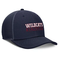 Casquette ajustable Nike bleu marine Arizona Wildcats Rise pour homme