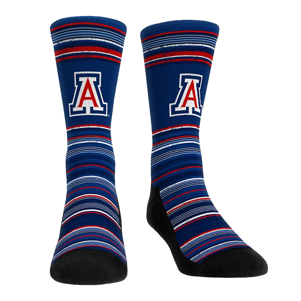 Men's Rock Em Socks Arizona Wildcats Primary Crew & Boxer Briefs Combo Pack