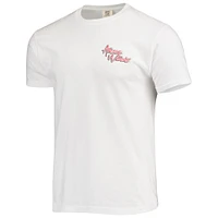 T-shirt bandana mascotte des Wildcats de l'Arizona blanc pour homme