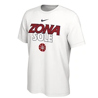 Nike  White Arizona Wildcats 2023 On Court Bench T-Shirt