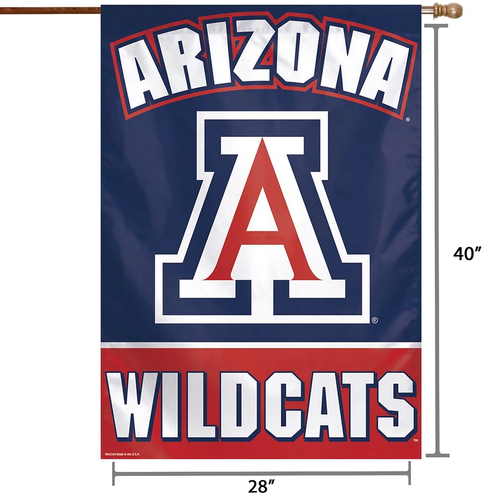 WinCraft Arizona Wildcats 71,1 x 101,6 cm Grand logo House Flag