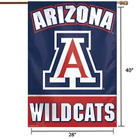 WinCraft Arizona Wildcats 71,1 x 101,6 cm Grand logo House Flag