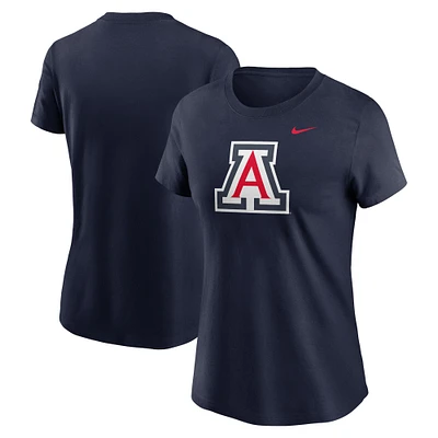 T-shirt Nike bleu marine avec logo Primetime des Arizona Wildcats pour femme