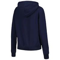 Women's Stadium Athletic Navy Arizona Wildcats Big Logo Pullover Hoodie