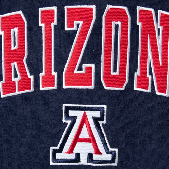 Chandail à capuchon 2-Hit Team Colosseum Wildcats de l'Arizona pour jeune, bleu marine
