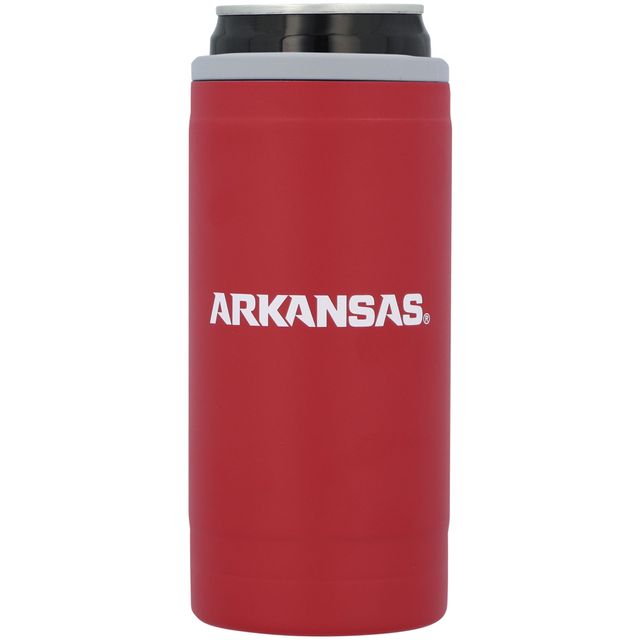 Arkansas Razorbacks 12oz. Refroidisseur de canette mince Flipside Powdercoat
