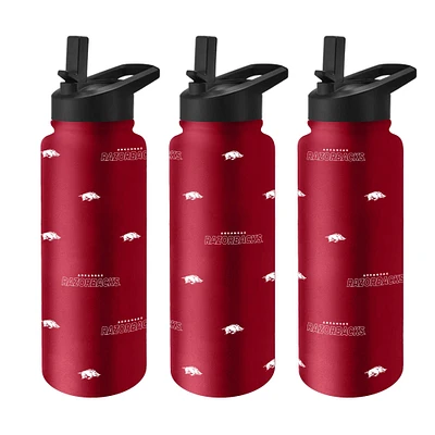 Bouteille de boisson désaltérante Arkansas Razorbacks de 34 oz