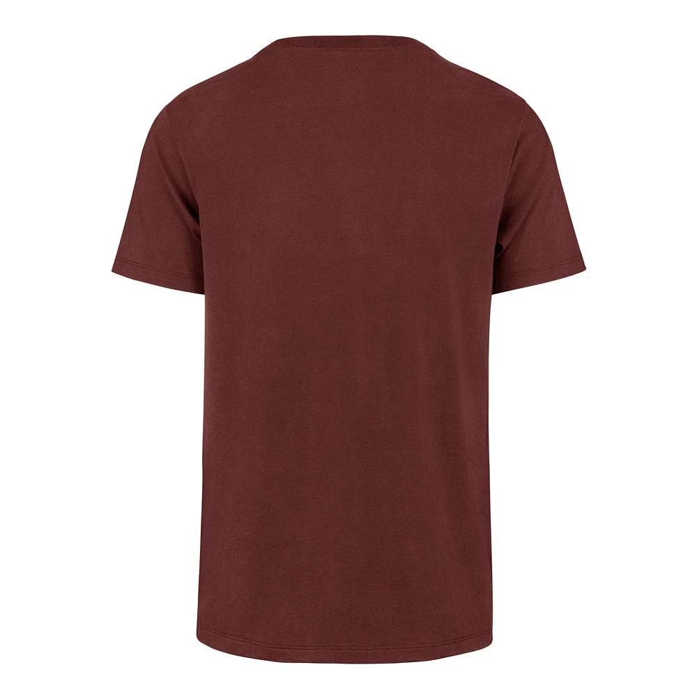 Men's '47 Crimson Arkansas Razorbacks Side Arm Franklin T-Shirt
