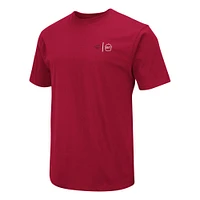 Men's Colosseum Cardinal Arkansas Razorbacks OHT Military Appreciation T-Shirt