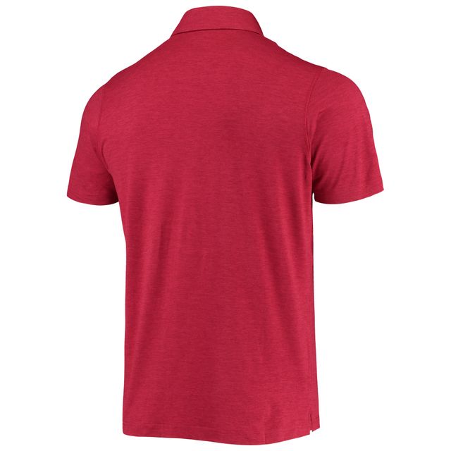 Polo Columbia Cardinal Arkansas Razorbacks Tech Trail Omni-Shade pour homme