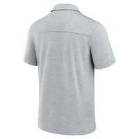 Men's Fanatics Gray Arkansas Razorbacks Performance Polo