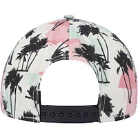 Men's New Era Cream Arkansas Razorbacks High Tide Golfer Snapback Hat