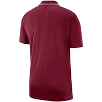 Men's Nike Cardinal Arkansas Razorbacks 2023 Coaches Performance Polo