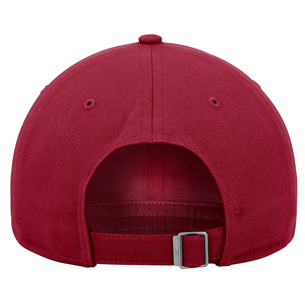 Men's Nike Cardinal Arkansas Razorbacks Club Adjustable Hat
