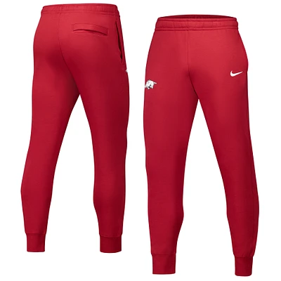 Pantalon en polaire Nike Crimson Arkansas Razorbacks Club pour homme