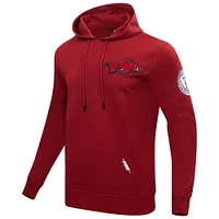Men's Pro Standard Cardinal Arkansas Razorbacks Classic Pullover Hoodie