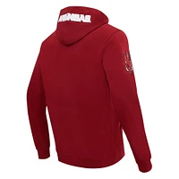 Men's Pro Standard Cardinal Arkansas Razorbacks Classic Pullover Hoodie