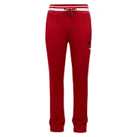 Men's Pro Standard Cardinal Arkansas Razorbacks Script Tail Fleece Sweatpants