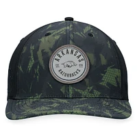 Men's Top of the World Black Arkansas Razorbacks OHT Military Appreciation Camo Render Flex Hat