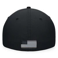 Men's Top of the World Black Arkansas Razorbacks OHT Military Appreciation Camo Render Flex Hat