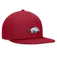 Men's Top of the World Cardinal Arkansas Razorbacks Fundamental Snapback Hat