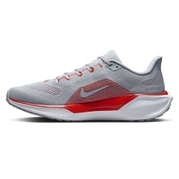 Chaussures de course unisexes Nike Arkansas Razorbacks Zoom Pegasus 41 Gris