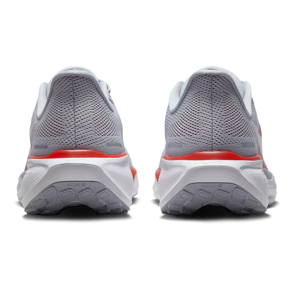 Chaussures de course unisexes Nike Arkansas Razorbacks Zoom Pegasus 41 Gris