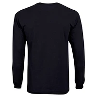 T-shirt à manches longues avec logo vieilli Arkansas Razorbacks, champion des jeunes, noir
