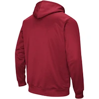 Youth Colosseum  Cardinal Arkansas Razorbacks 2-Hit Pullover Hoodie