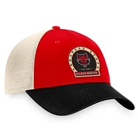 Men's Top of the World Scarlet Arkansas State Red Wolves Refined Trucker Adjustable Hat