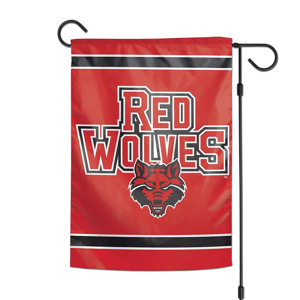 WinCraft Arkansas State Red Wolves 12" x 18" Double-Sided Garden Flag