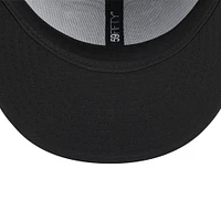 Men's New Era Black Arkansas Travelers Marvel x Minor League 59FIFTY Fitted Hat
