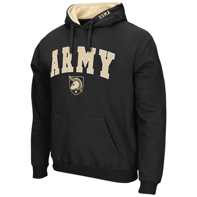 Sweat à capuche Colosseum Black Army Knights Arch & Logo 3.0 pour homme