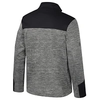 Men's Colosseum  Gray/Black Army Black Knights Guard Full-Zip Jacket