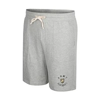 Colosseum Heather Grey Army Black Knights Love To Hear This Terry Short pour homme