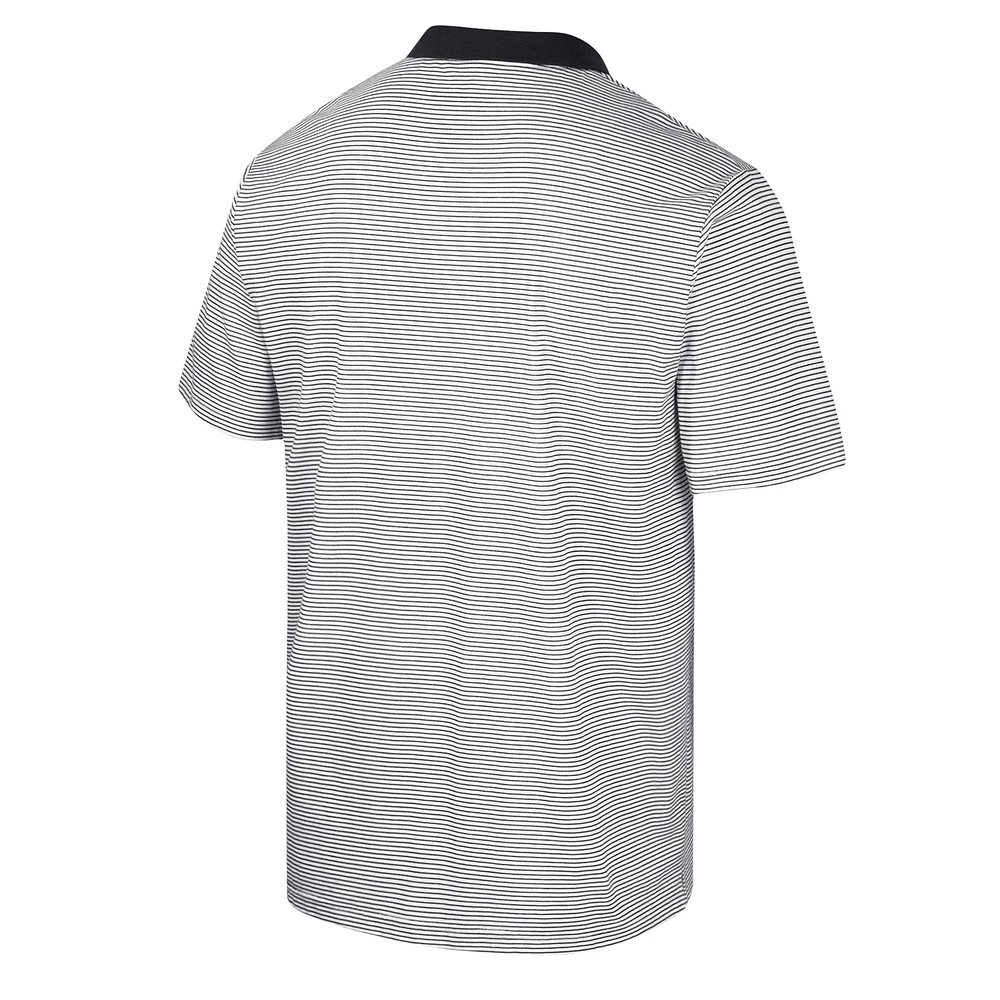 Polo à rayures Colosseum blanc/noir Army Black Knights pour homme