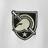 Men's Colosseum White Army Black Knights Tortugas Logo Quarter-Zip Jacket