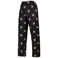 Men's Concepts Sport Black Army Knights Logo Flagship Allover Print Pants