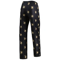 Men's Concepts Sport Black Army Knights Logo Flagship Allover Print Pants