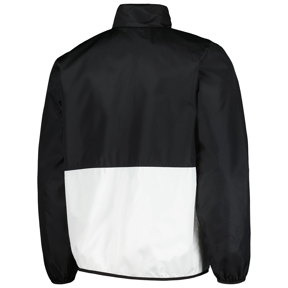 Haut à demi-zip G-III Sports by Carl Banks Black Army Knights Cornerman pour hommes