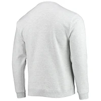 Men's League Collegiate Wear Heathered Gray Army Black Knights Upperclassman Pocket Pullover Sweatshirt