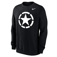 Men's Nike Black Army Knights 2024 Rivalry Collection  Club Fleece Sweatshirt