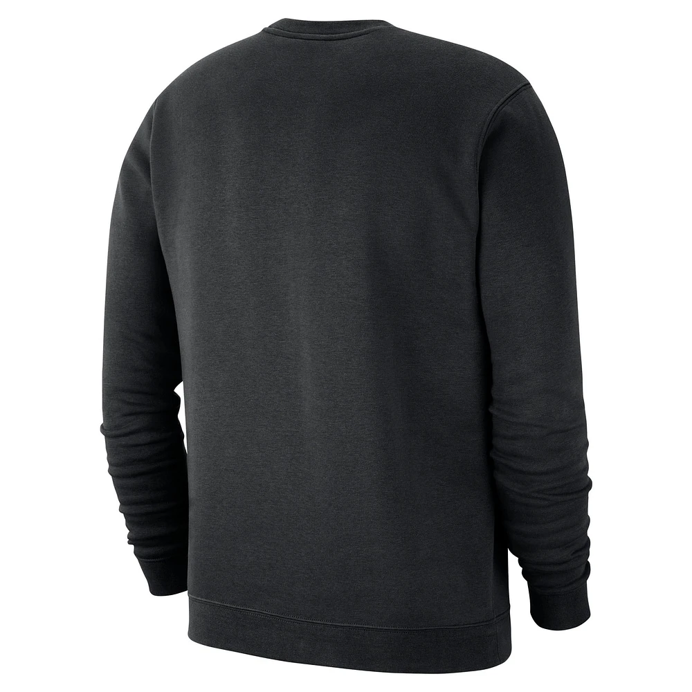 Men's Nike Black Army Knights 2024 Rivalry Collection  Club Fleece Sweatshirt
