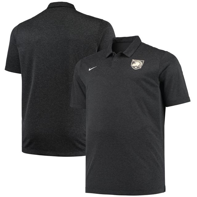 Polo de performance Nike pour hommes Heathered Black Army Knights Big & Tall