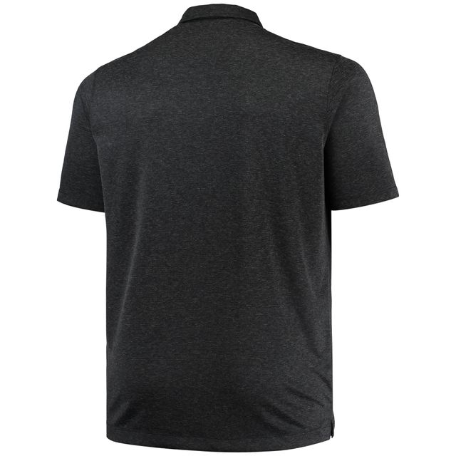 Polo de performance Nike pour hommes Heathered Black Army Knights Big & Tall