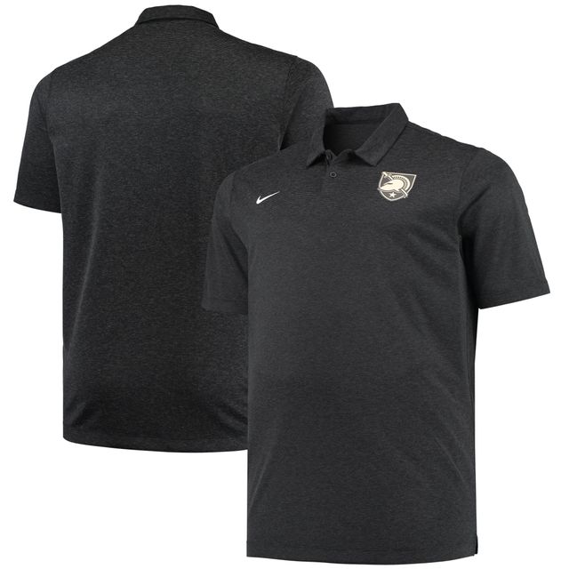 Polo de performance Nike pour hommes Heathered Black Army Knights Big & Tall