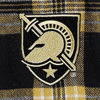Women's Concepts Sport Black/Gold Army Black Knights Badge T-Shirt & Flannel Pants Sleep Set