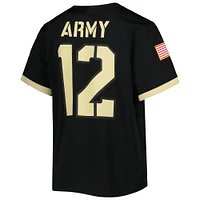 Youth Nike #12 Black Army Knights 1st Armored Division Old Ironsides Untouchable Football Jersey