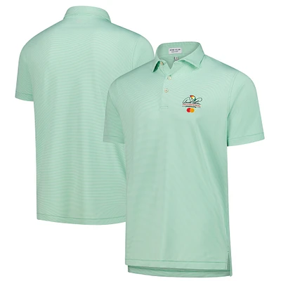 Polo en jersey de performance Peter Millar Green Arnold Palmer Invitational Jubilee pour homme