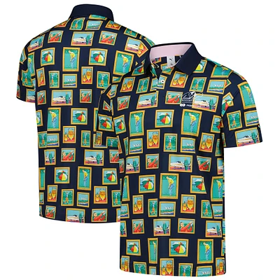 Polo Puma bleu marine Arnold Palmer Invitational Photo MATTR pour homme